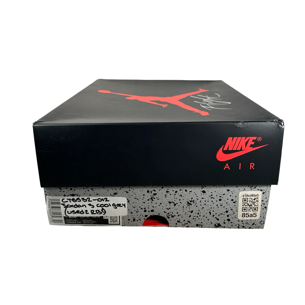 CT8532 012 Jordan 3 Cool Grey [USED] - 11 M (Used2) (Replace Box2)