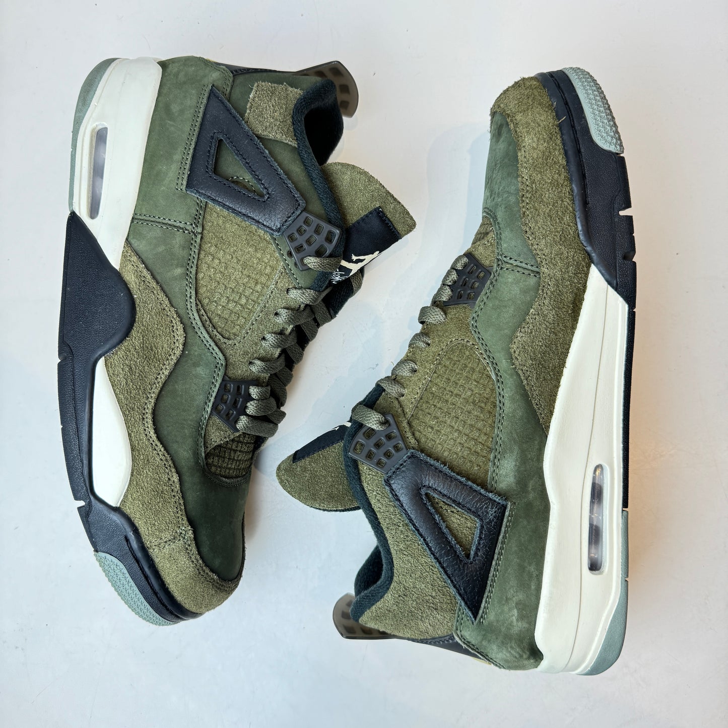 FB9927 200 Air Jordan 4 Craft Medium Olive [USED] - 12 M (Used)