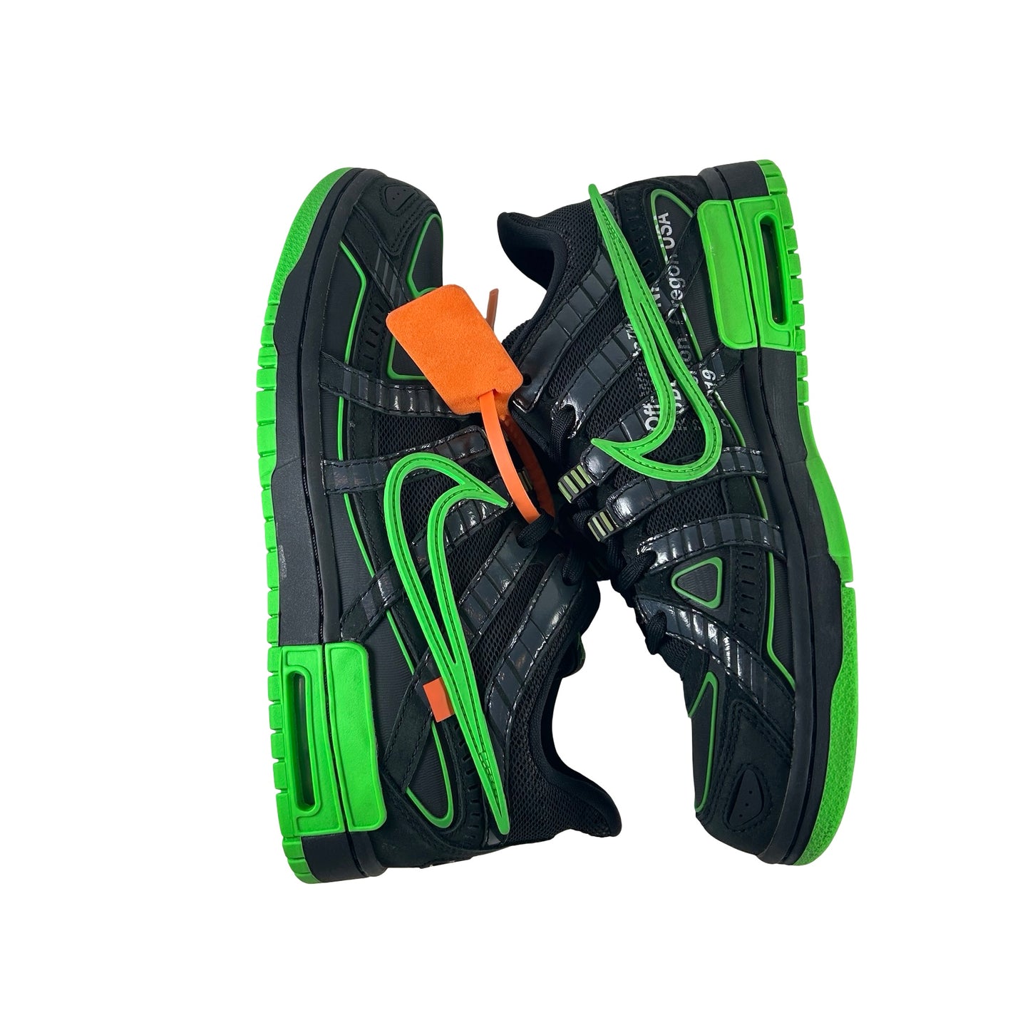 CU6015 001 Nike Air Rubber Dunk Off-White Green Strike [USED] - 8.5 M (VNDS)