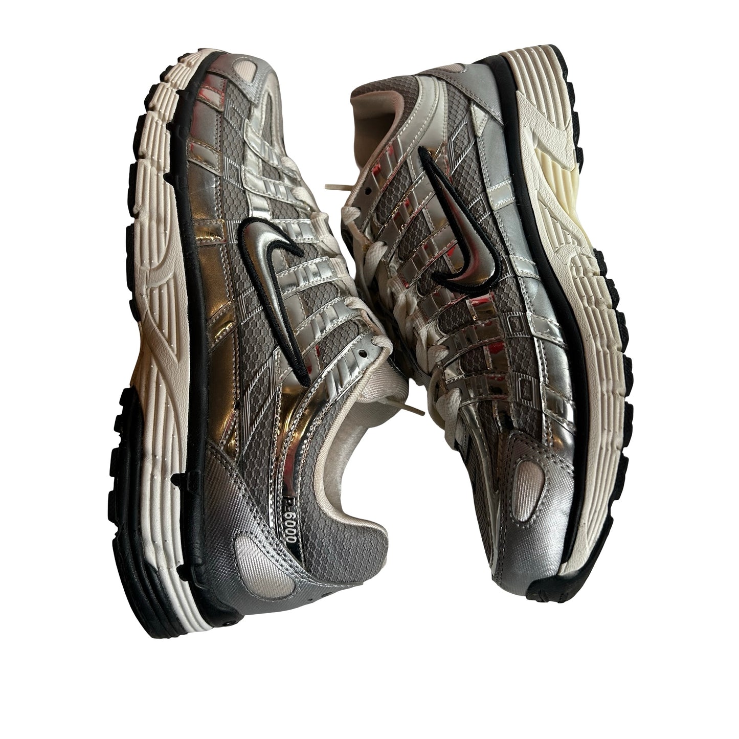 CN0149 001 Nike P-6000 Metallic Silver [USED] - 9 M (Used)