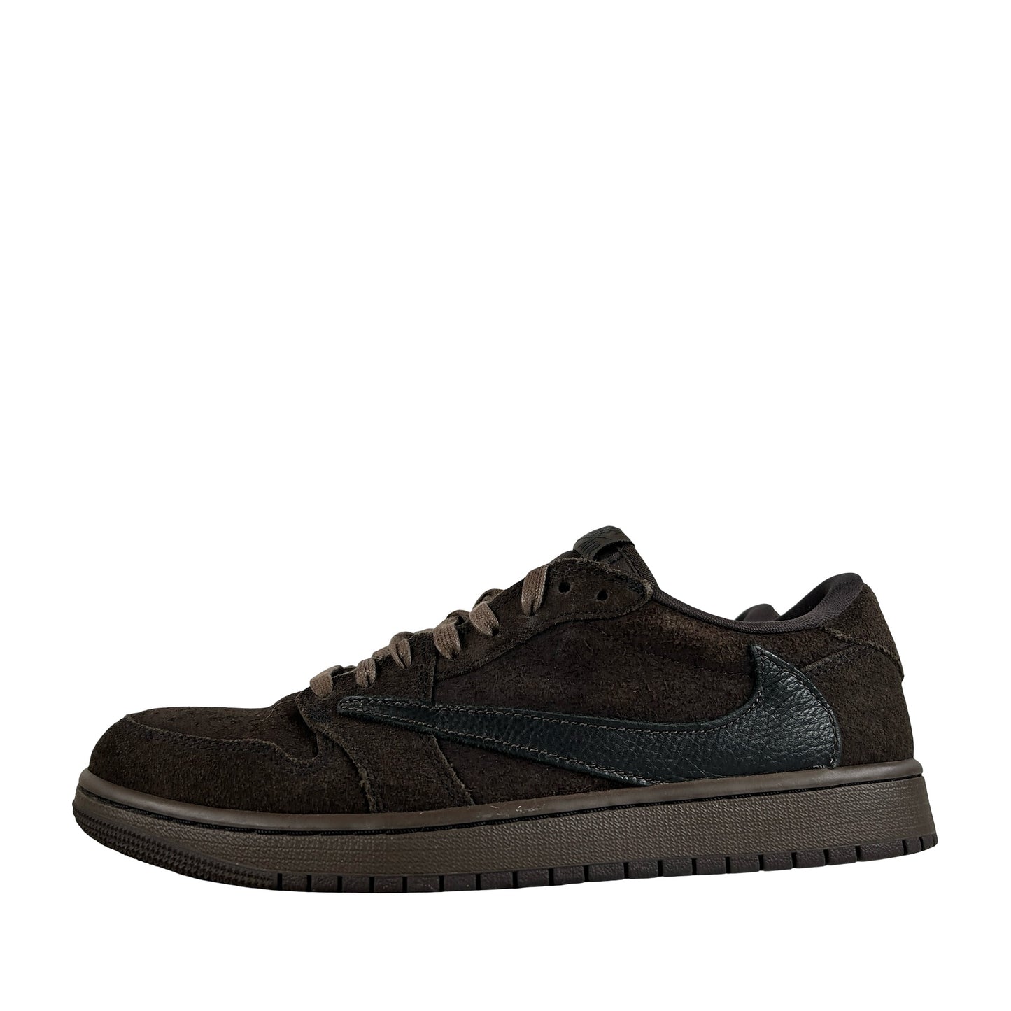 DM7866 202 Jordan 1 Retro Low OG SP Travis Scott Velvet Brown [USED] - 9 M (Used5)