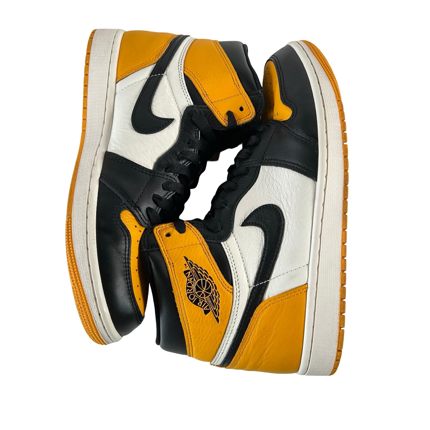555088 711 Jordan 1 Retro High OG Yellow Toe [USED] - 9.5 M (Used2)