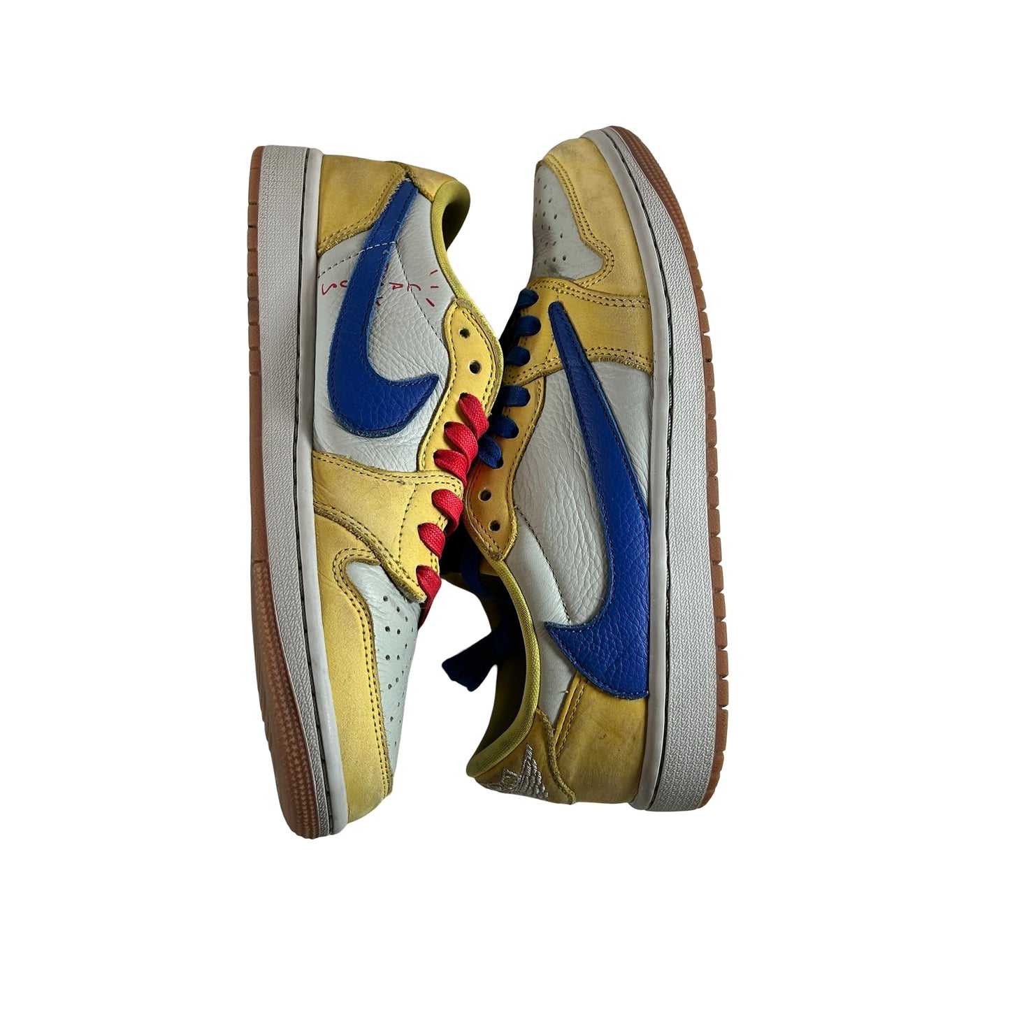 DZ4137 700 Jordan 1 Retro Low OG SP Travis Scott Canary (Women's) [USED] - 9 W (Used4)