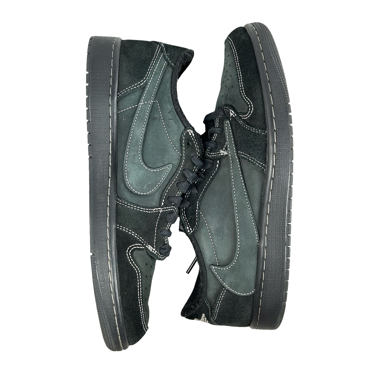 DM7866 001 Jordan 1 Retro Low OG Travis Scott Black Phantom [USED] - 10 M (Used7)
