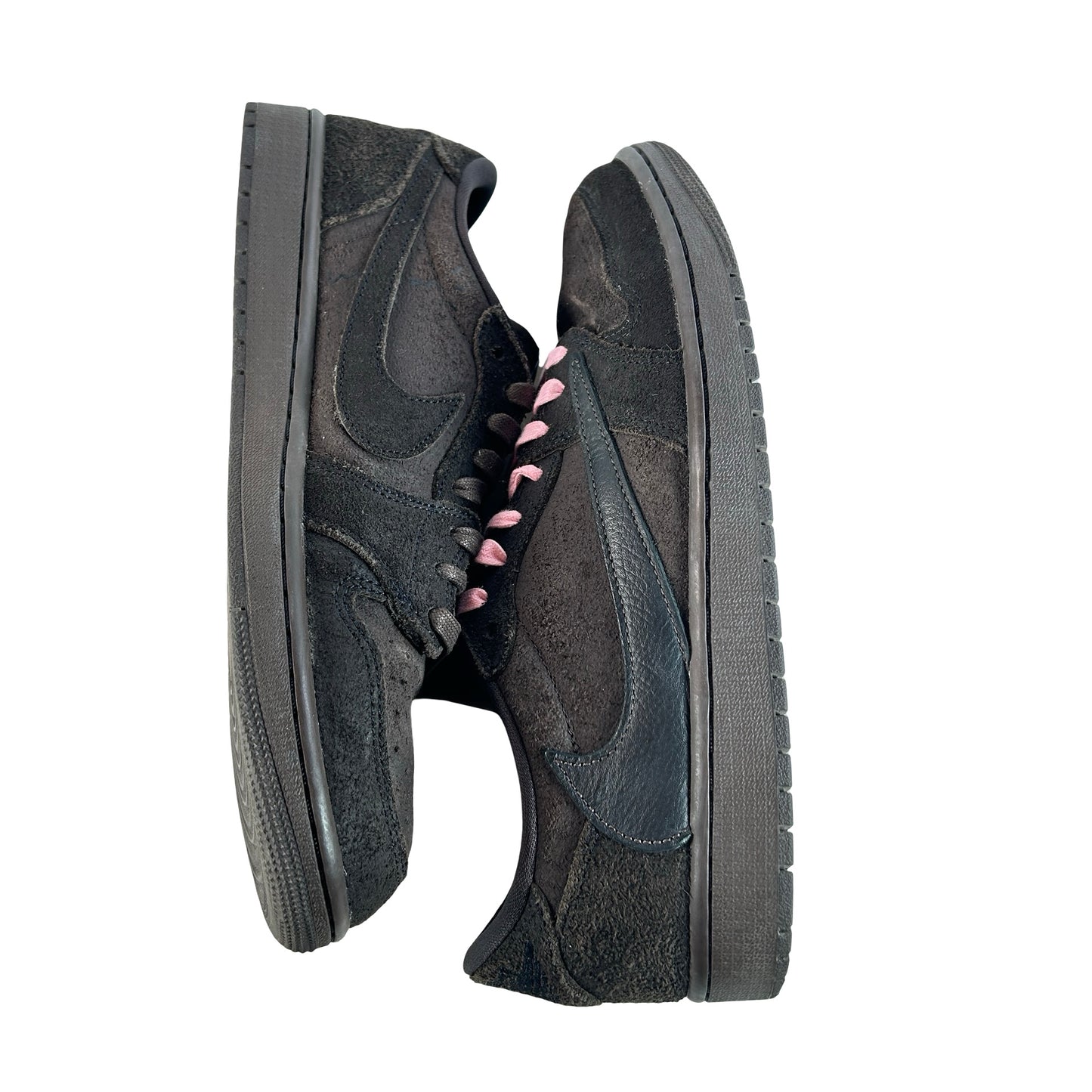 DM7866 202 Jordan 1 Retro Low OG SP Travis Scott Velvet Brown [USED] - 10 M (Used7)