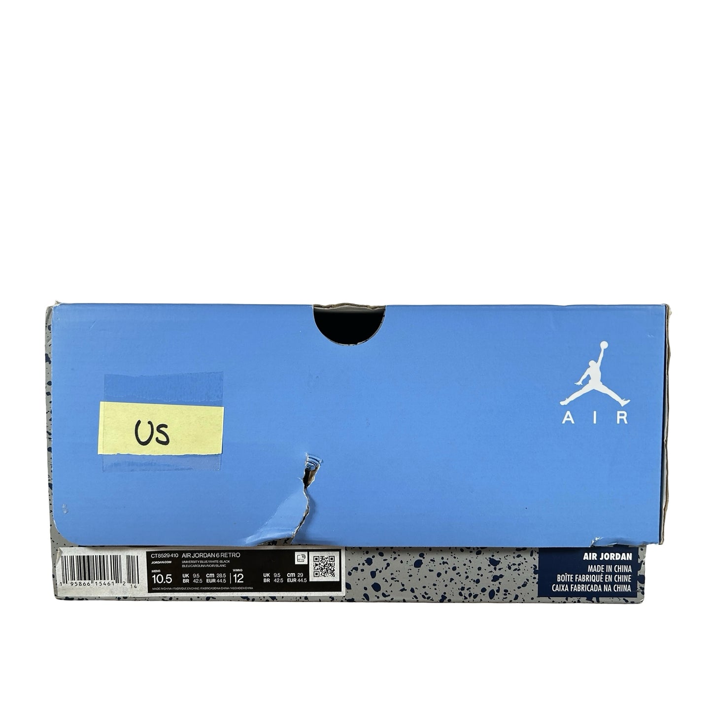 CT8529 410 Jordan 6 Retro UNC White [USED] - 10.5 M (Used5)