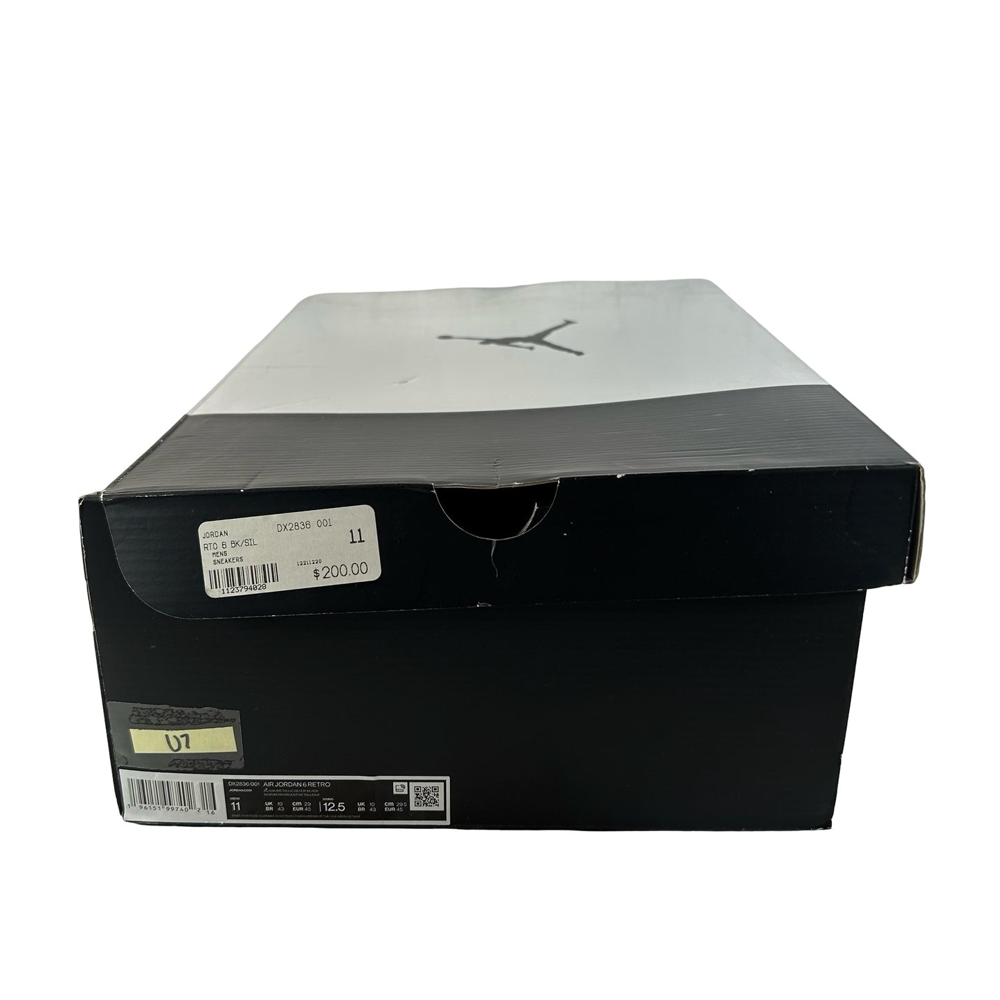 DX2836 001 Jordan 6 Retro Metallic Silver [USED] - 11 M (Used7)