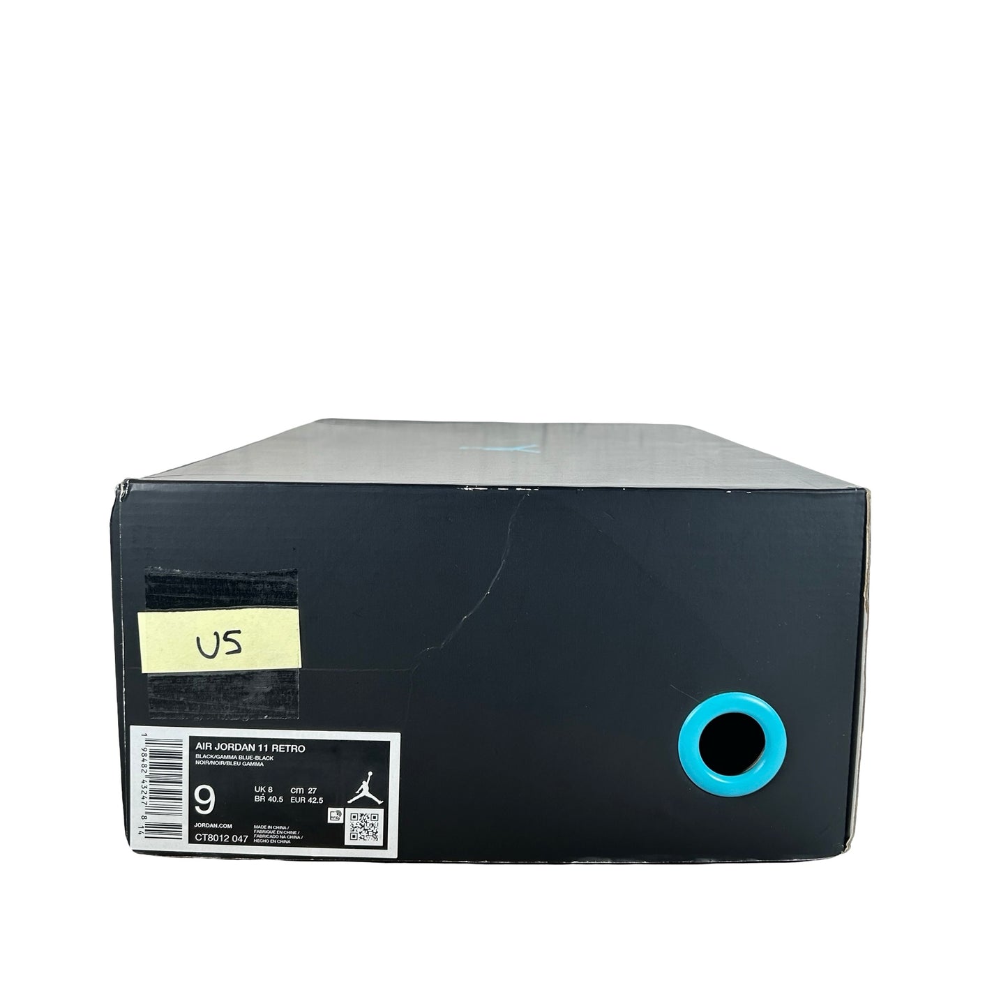 CT8012 047 Jordan 11 Retro Gamma Blue (2025) [USED] - 9 M (Used5)