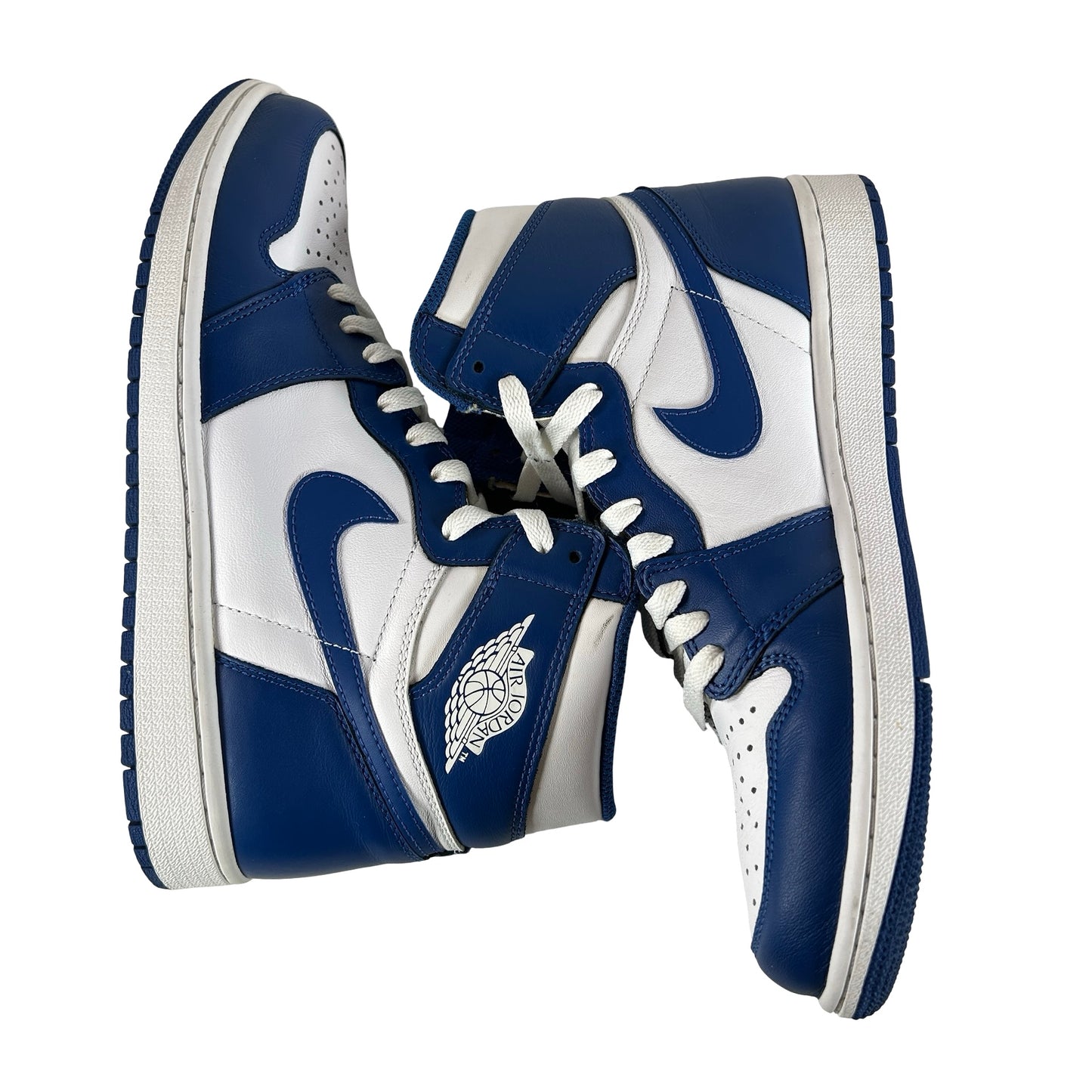 555088 127 Jordan 1 Retro Storm Blue [USED] - 9.5 M (Used) (Replace Box)