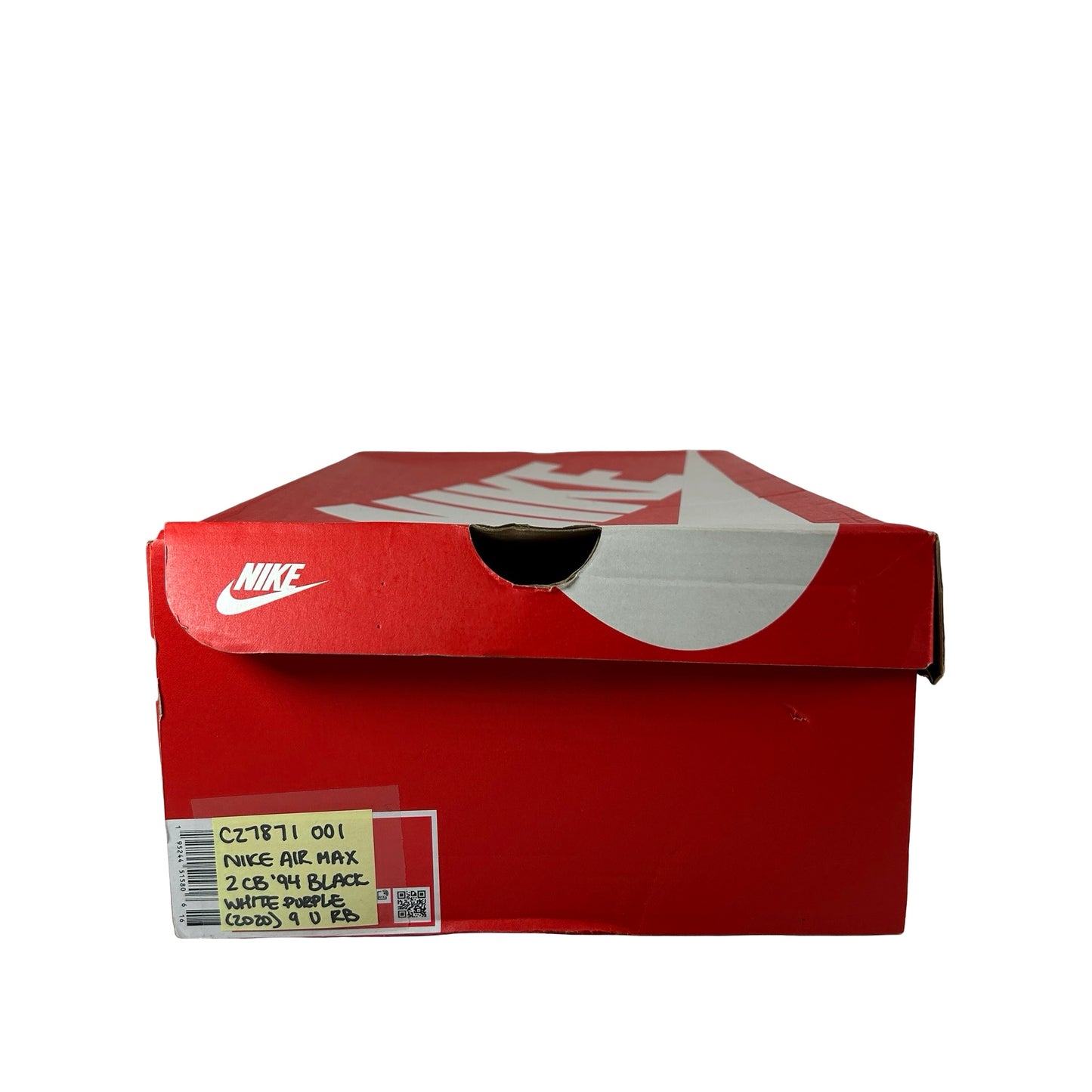 CZ7871 001 Nike Air Max 2 CB '94 Black White Purple (2020) [USED] - 9 M (Used) (Replace Box)