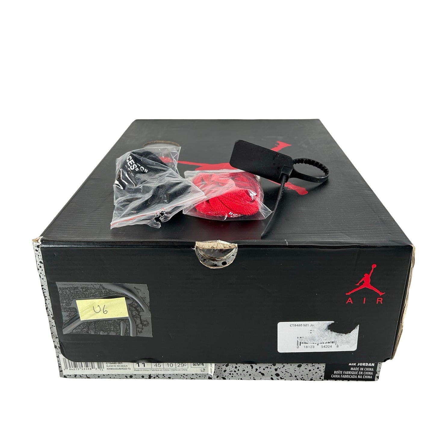 CT8480 001 Jordan 5 Off-White Black [USED] - 11 M (Used6)