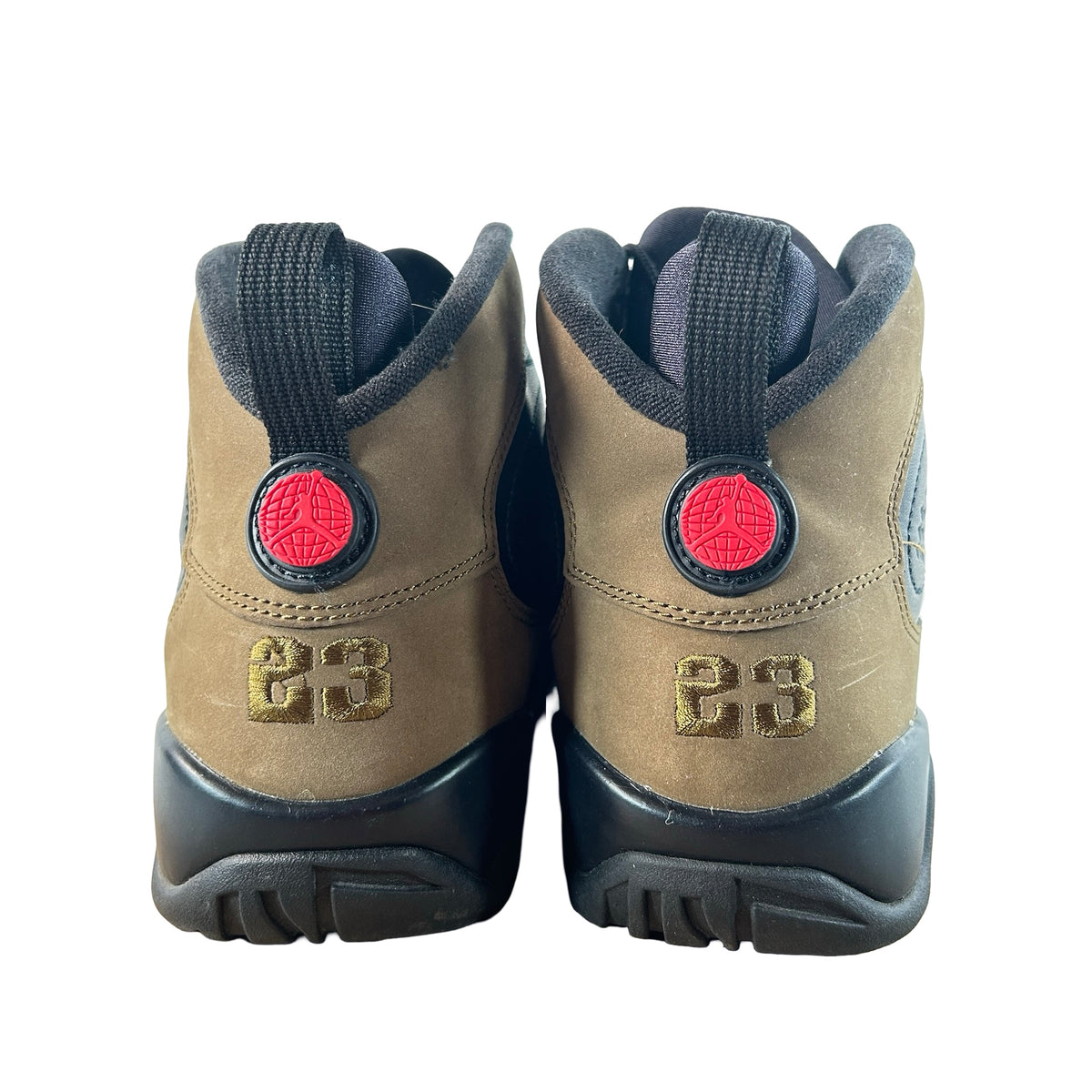 HV4574 030 Jordan 9 Retro Olive (2024) (GS) [USED] - 7 Y (Used2) (No Box2)
