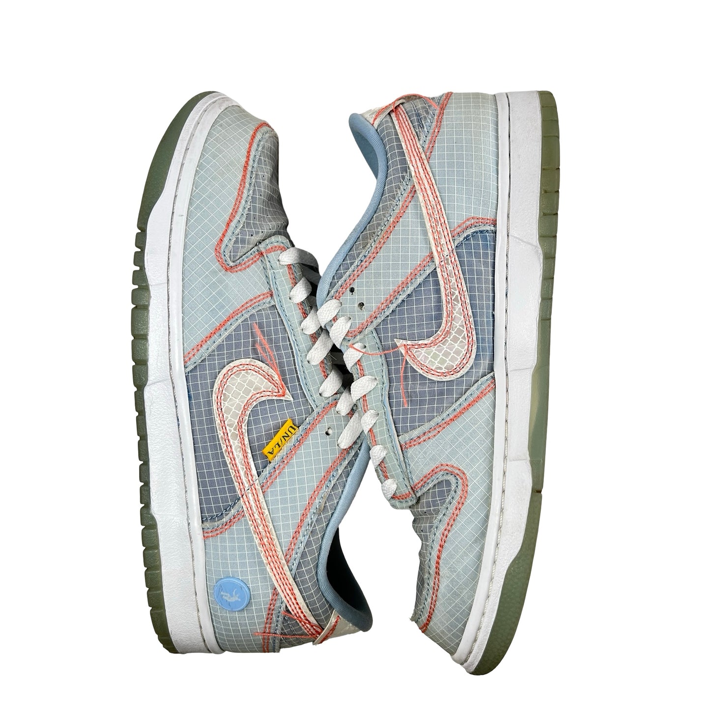 DJ9649 400 Nike Dunk Low Union Passport Pack Argon [USED] - 8 M (Used) (No Box)