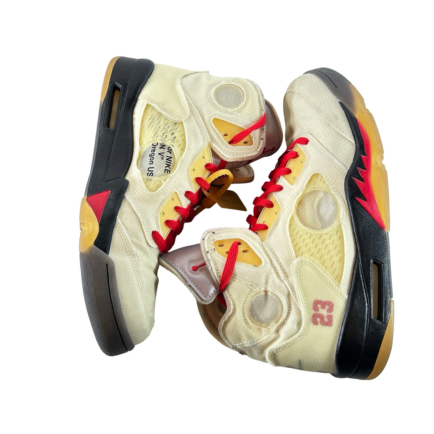 DH8565 100 Jordan 5 Off-White Sail [USED] - 12 M (Used10)