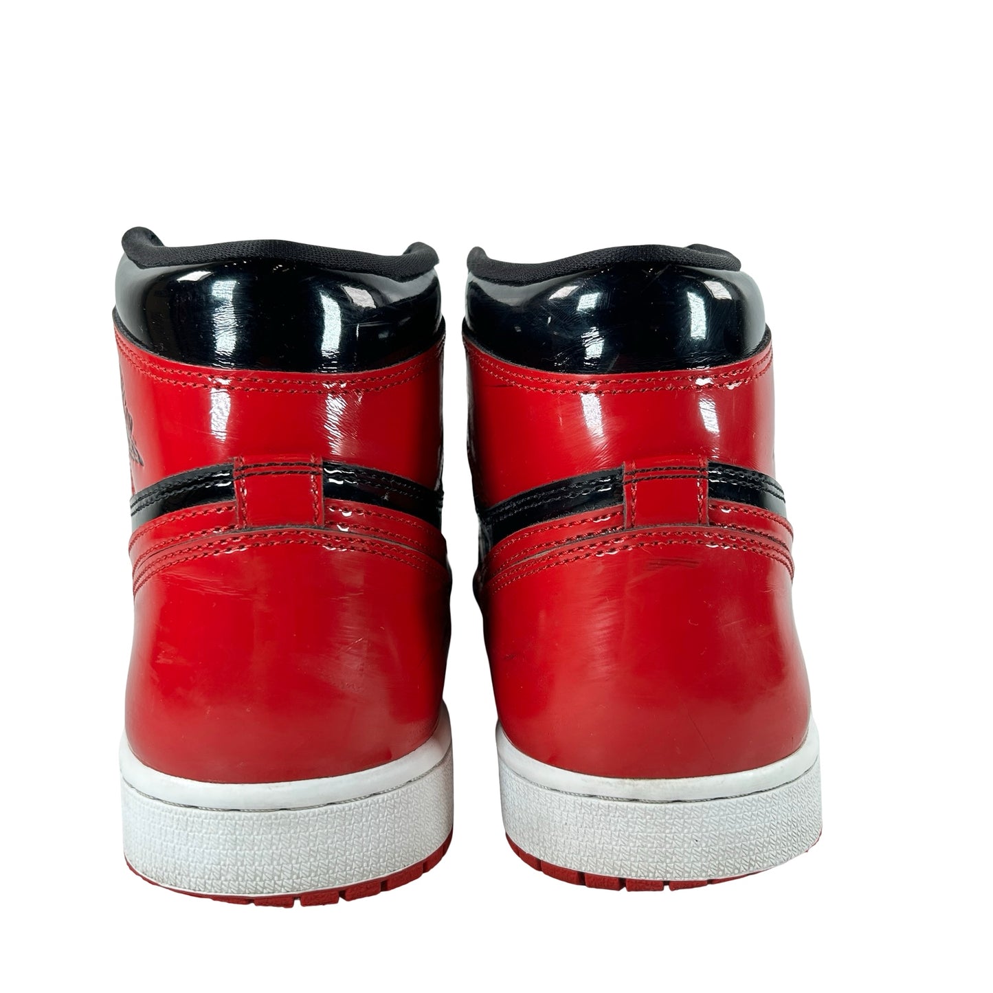 555088 063 Jordan 1 Retro High OG Patent Bred [USED] - 9 M (Used4)