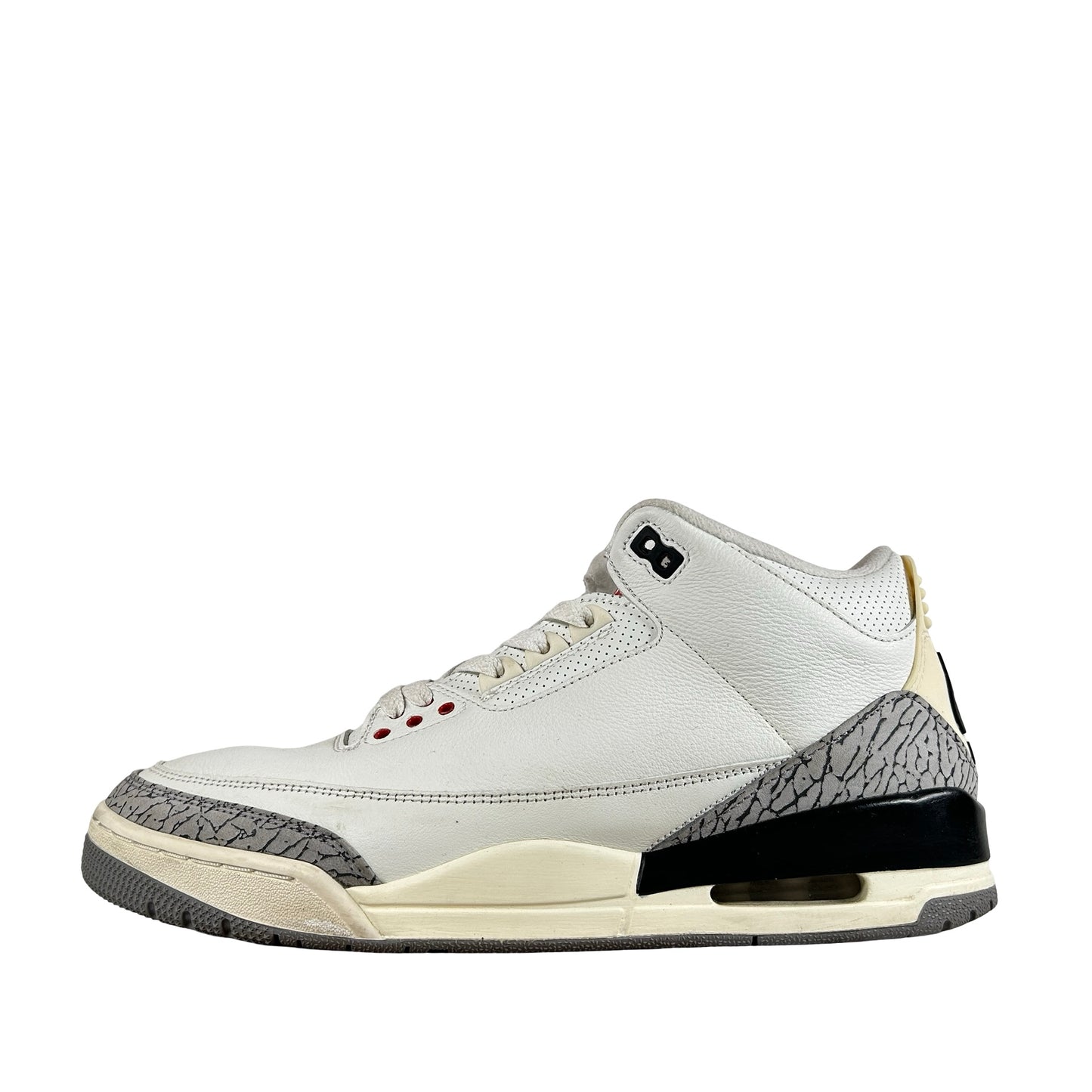 DN3707 100 Jordan 3 Retro White Cement Reimagined [USED] - 12 M (Used14)