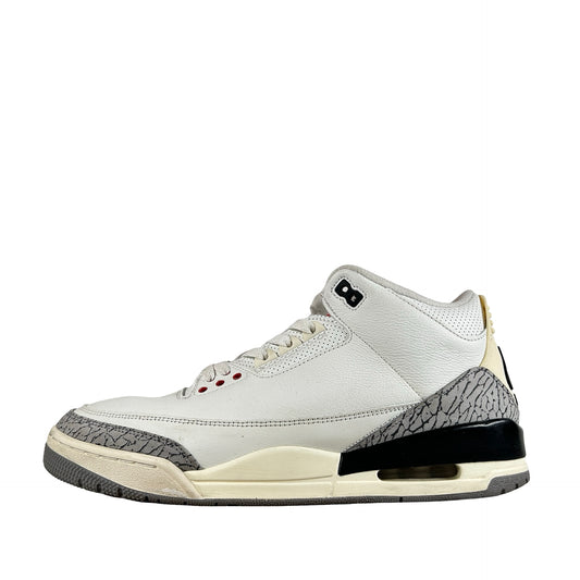 DN3707 100 Jordan 3 Retro White Cement Reimagined [USED] - 12 M (Used14)