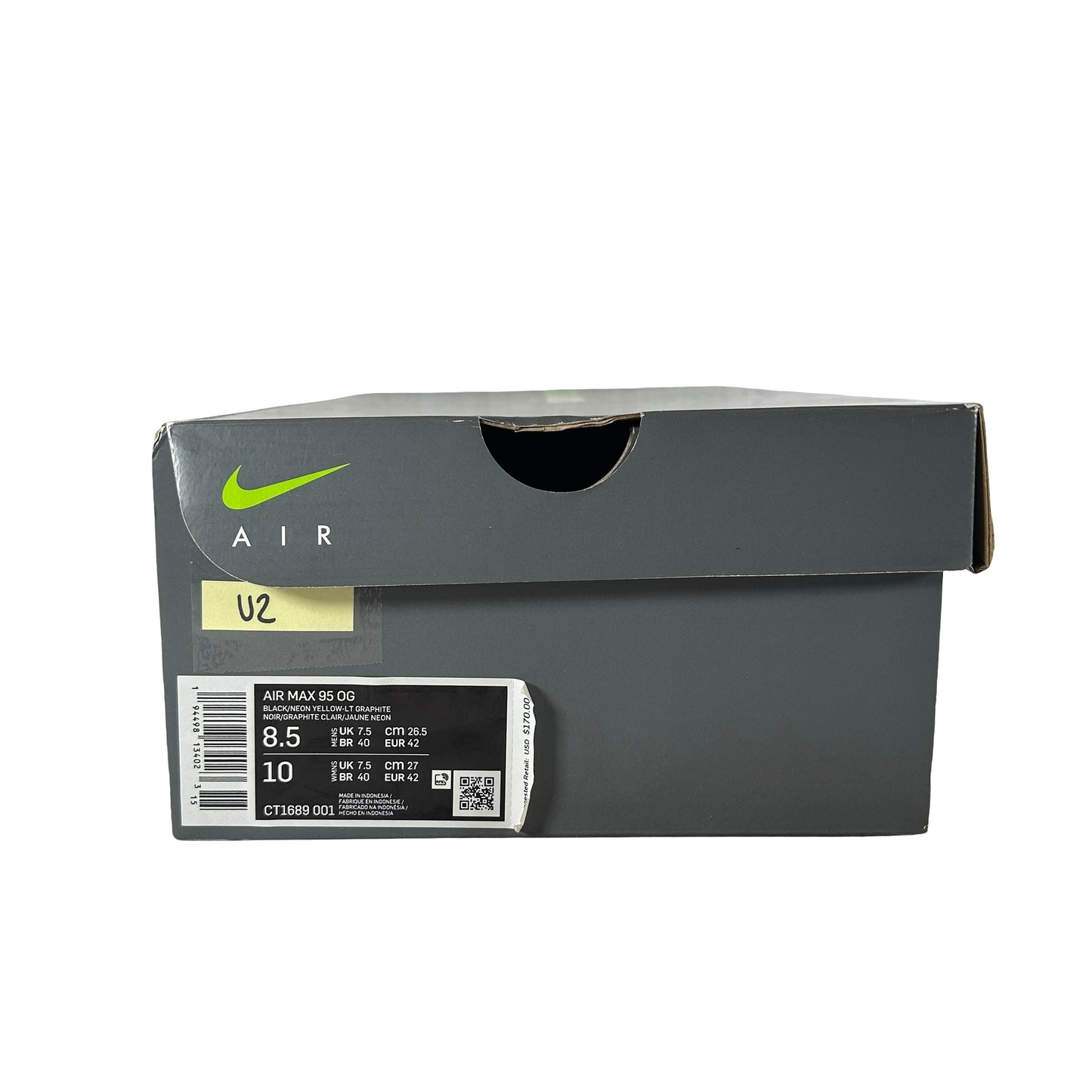 CT1689 001 Nike Air Max 95 OG Neon (2020) [USED] - 8.5 M (Used2)