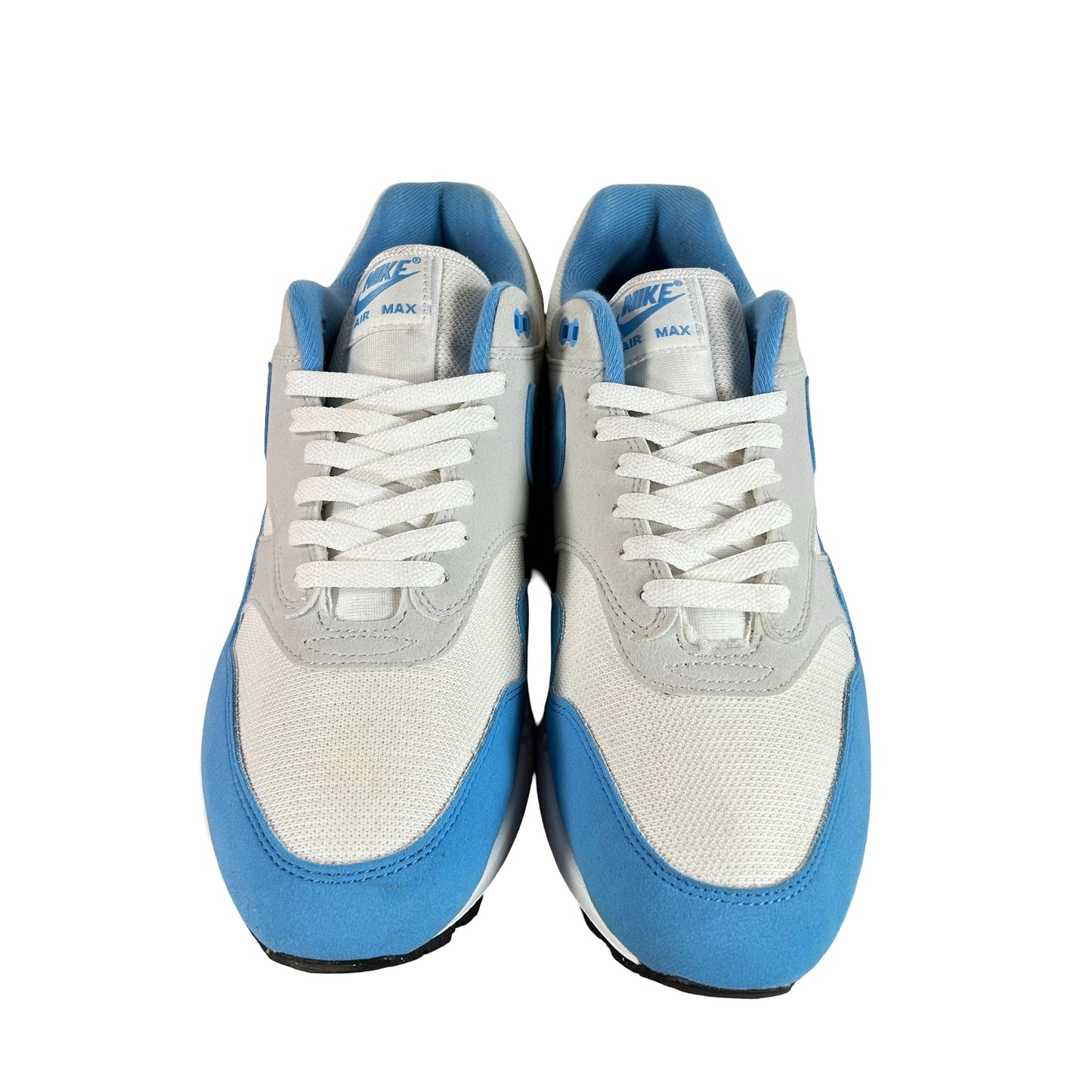 FD9082 103 Nike Air Max 1 White University Blue [USED] - 12 M (Used)