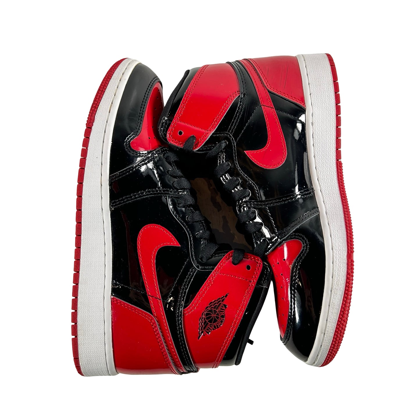 575441 063 Jordan 1 Retro High OG Patent Bred (GS) [USED] - 6.5 Y (Used3)