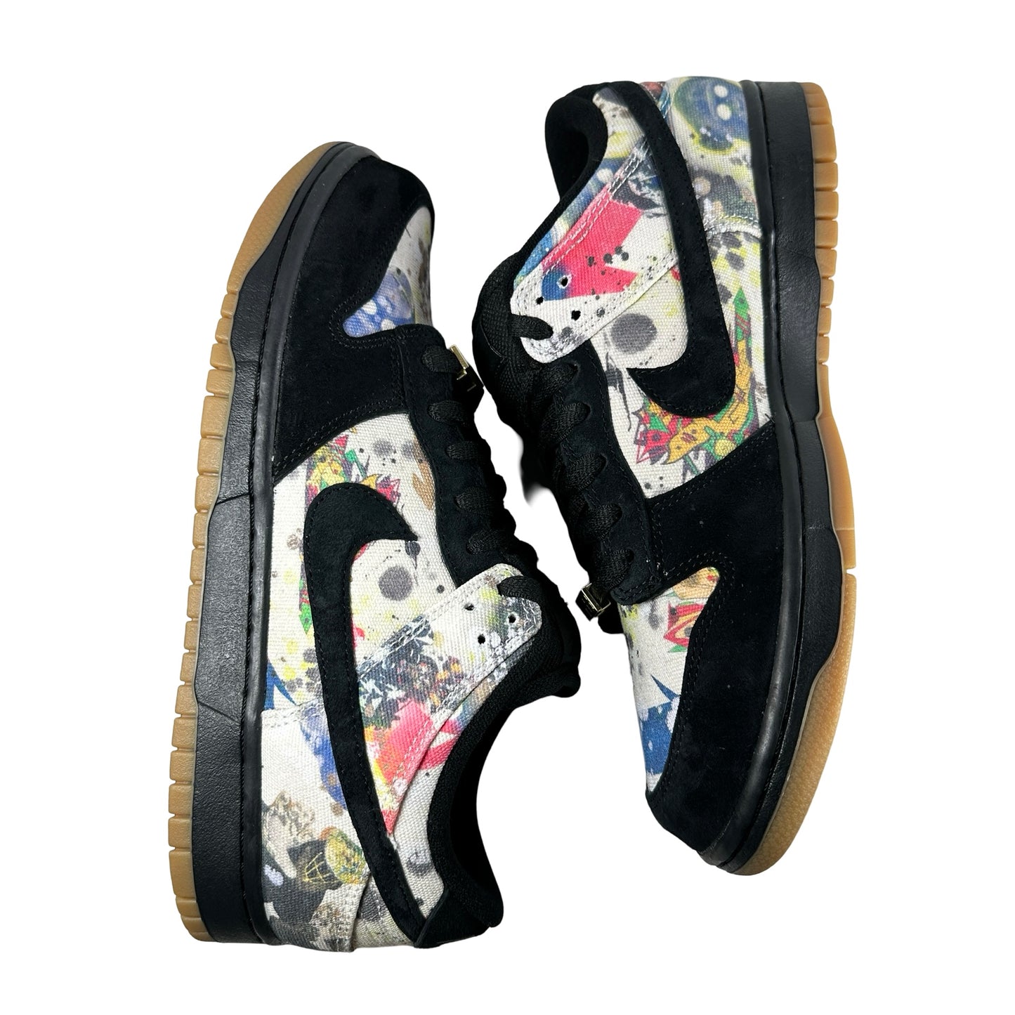 FD8778 001 Nike SB Dunk Low Supreme Rammellzee [USED] - 10 M (VVNDS)