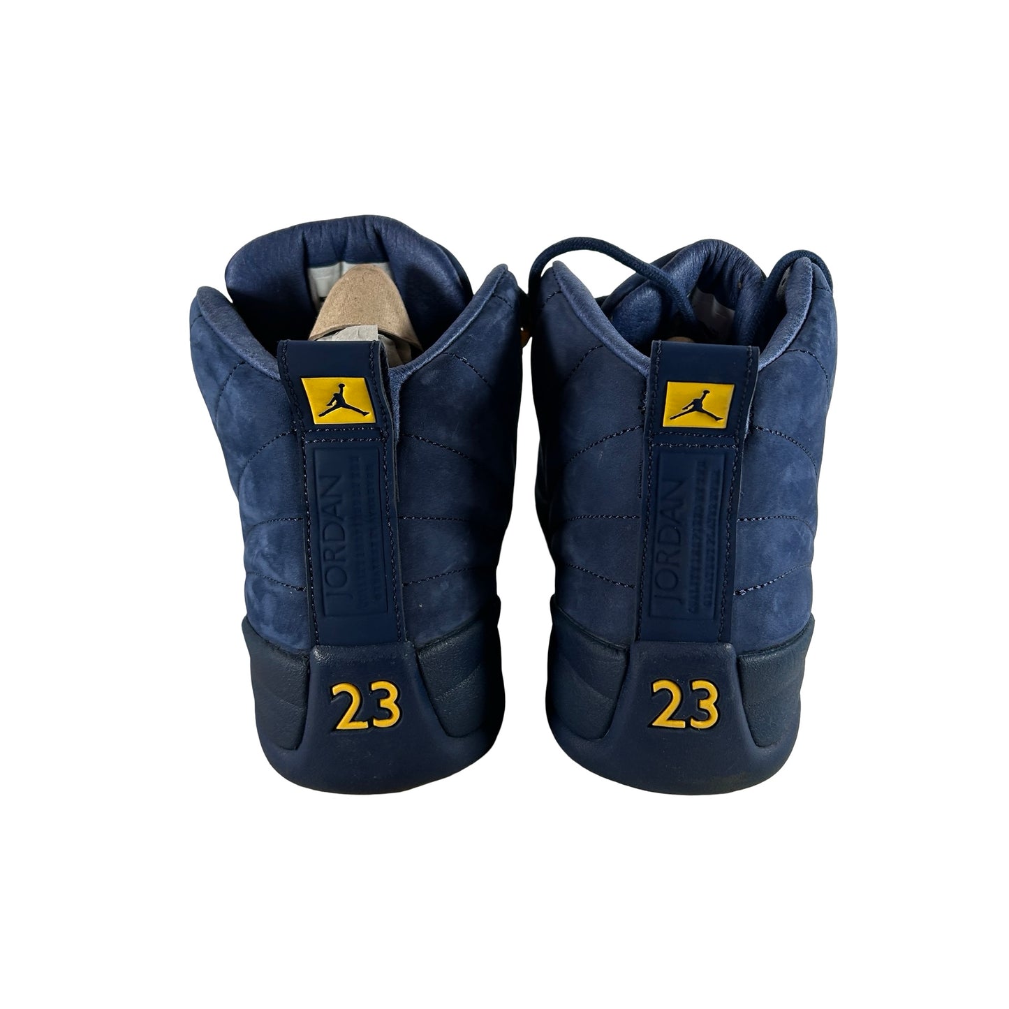 BQ3180 407 Jordan 12 Retro Michigan [USED] - 9 M (Used)