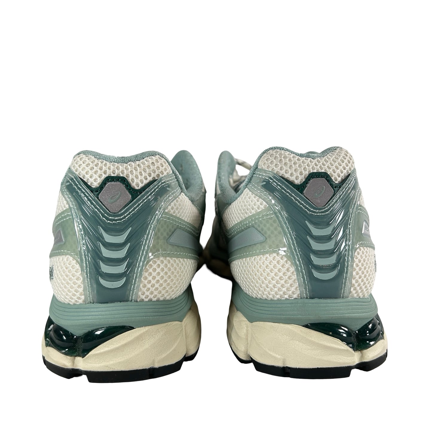 1203A675 100 ASICS Gel-Kayano 12.1 Kith Cream Sage [USED] - 9.5 M (Used)