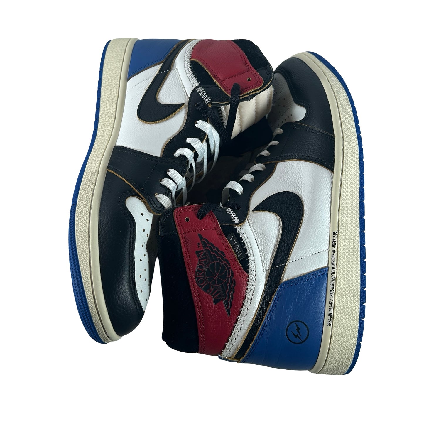 IO7847 002 Jordan 1 Retro High OG SP Fragment x Union LA Varsity Red Sport Royal [USED] - 12 M (Used2)
