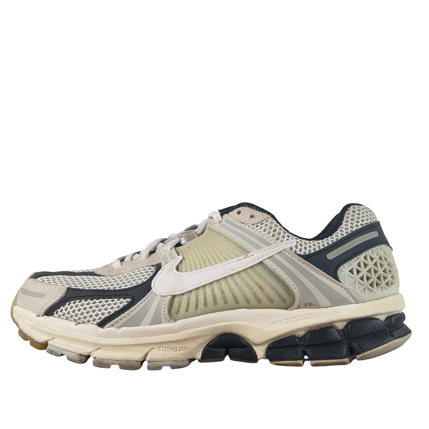 FN7649 110 Nike Zoom Vomero 5 Supersonic Light Bone Black [USED] - 8 M (Used) (No Box)