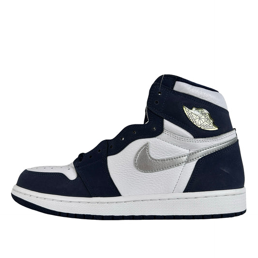 DC1788 100 Jordan 1 Retro High CO.JP Midnight Navy (2020) [CONDITIONAL] - 9.5 M (Yellowing Wing)