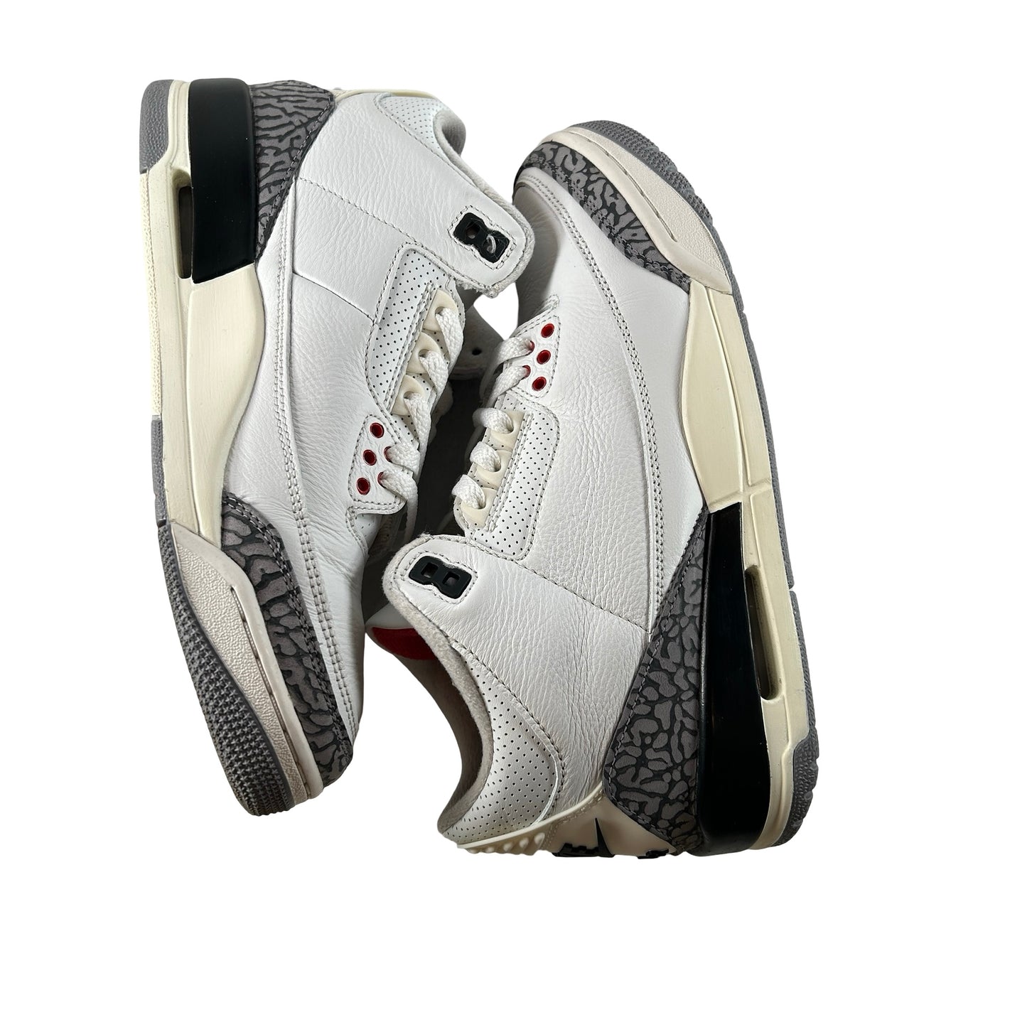 DN3707 100 Jordan 3 Retro White Cement Reimagined [USED] - 8 M (Used14)