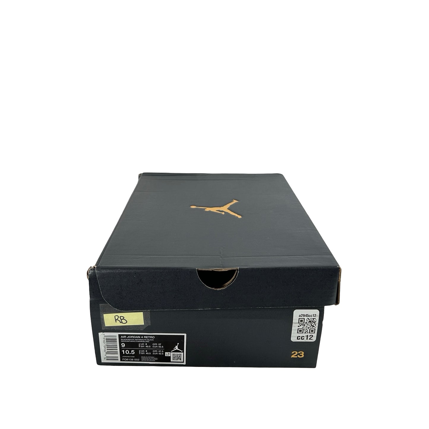 FQ8138 002 Jordan 4 Retro Fear (2024) [CONDITIONAL] [REPLACE BOX]