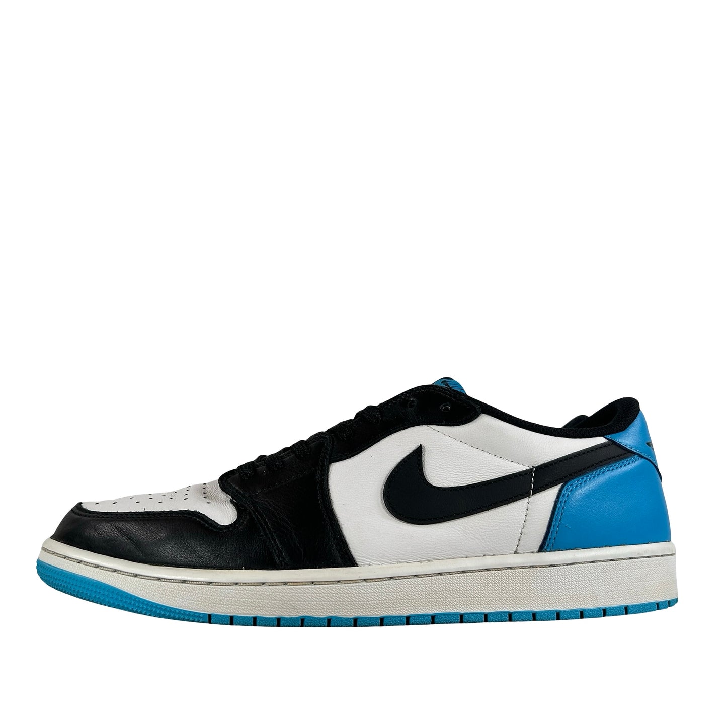 CZ0790 104 Jordan 1 Retro Low OG Negro Polvo Oscuro Azul