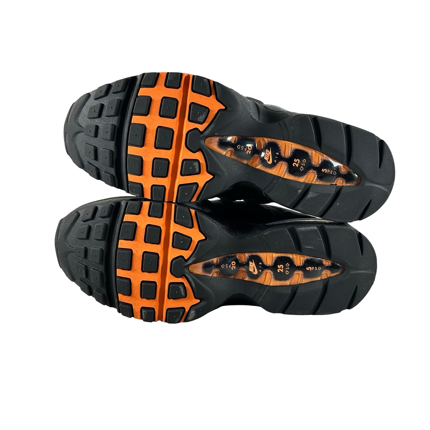 HM4740 005 Nike Air Max 95 OG Big Bubble Bright Mandarin (2025) [USED] - 9 M (Used3)