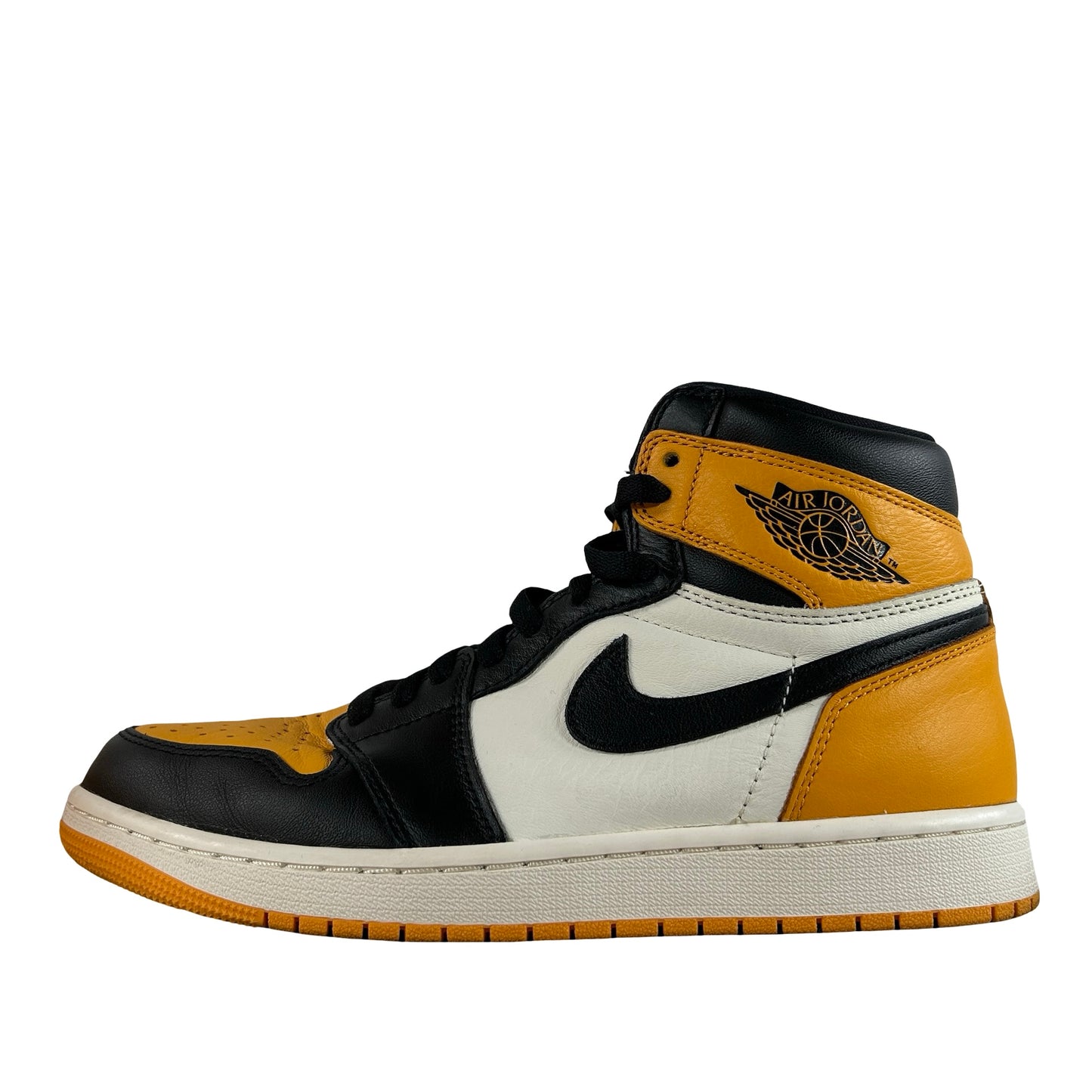 555088 711 Jordan 1 Retro High OG Yellow Toe [USED] - 9 M (Used4)