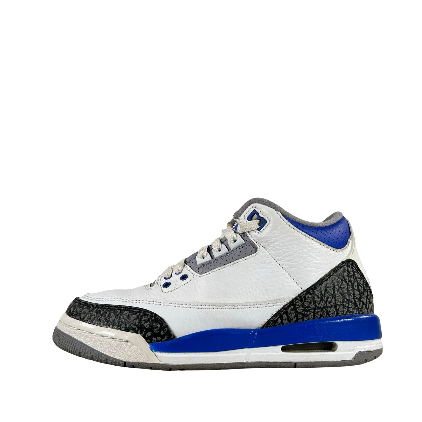 398614 145 Jordan 3 Retro Racer Blue (GS) [USED] - 5 Y (Used)