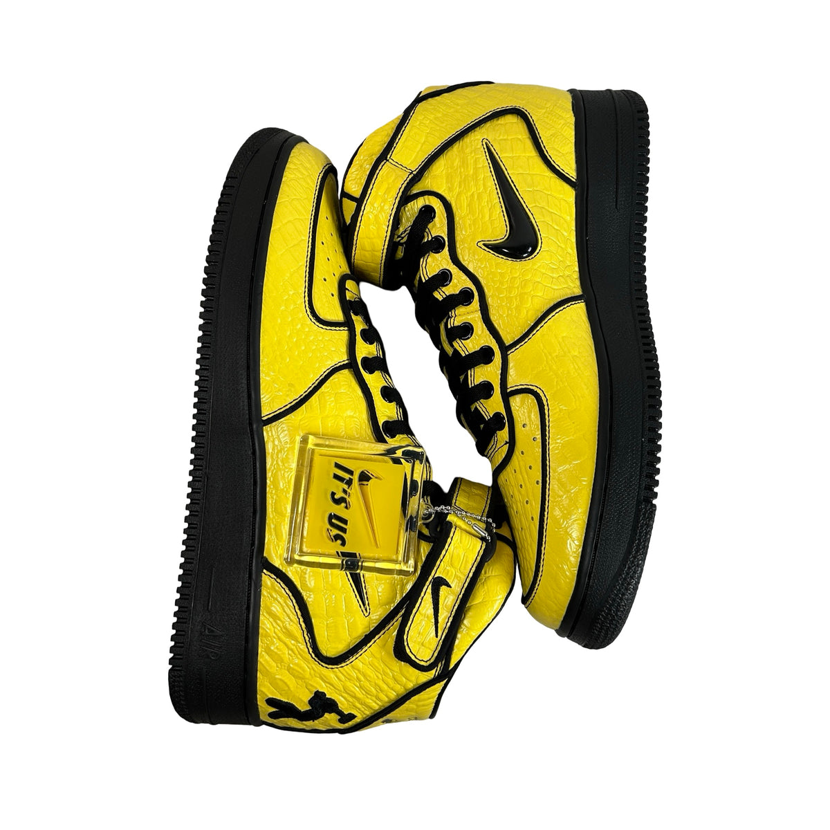 JA6675 700 Nike Air Force 1 Mid Lil Yachty Concrete Boys Opti Yellow