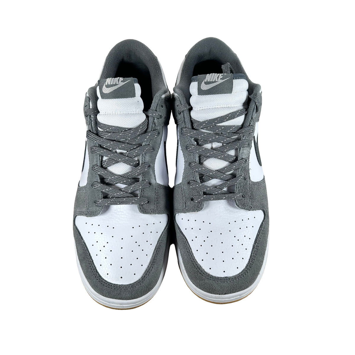 FV0389 100 Nike Dunk Low Smoke Grey Gum 3M Swoosh [USED] - 13 M (Used)