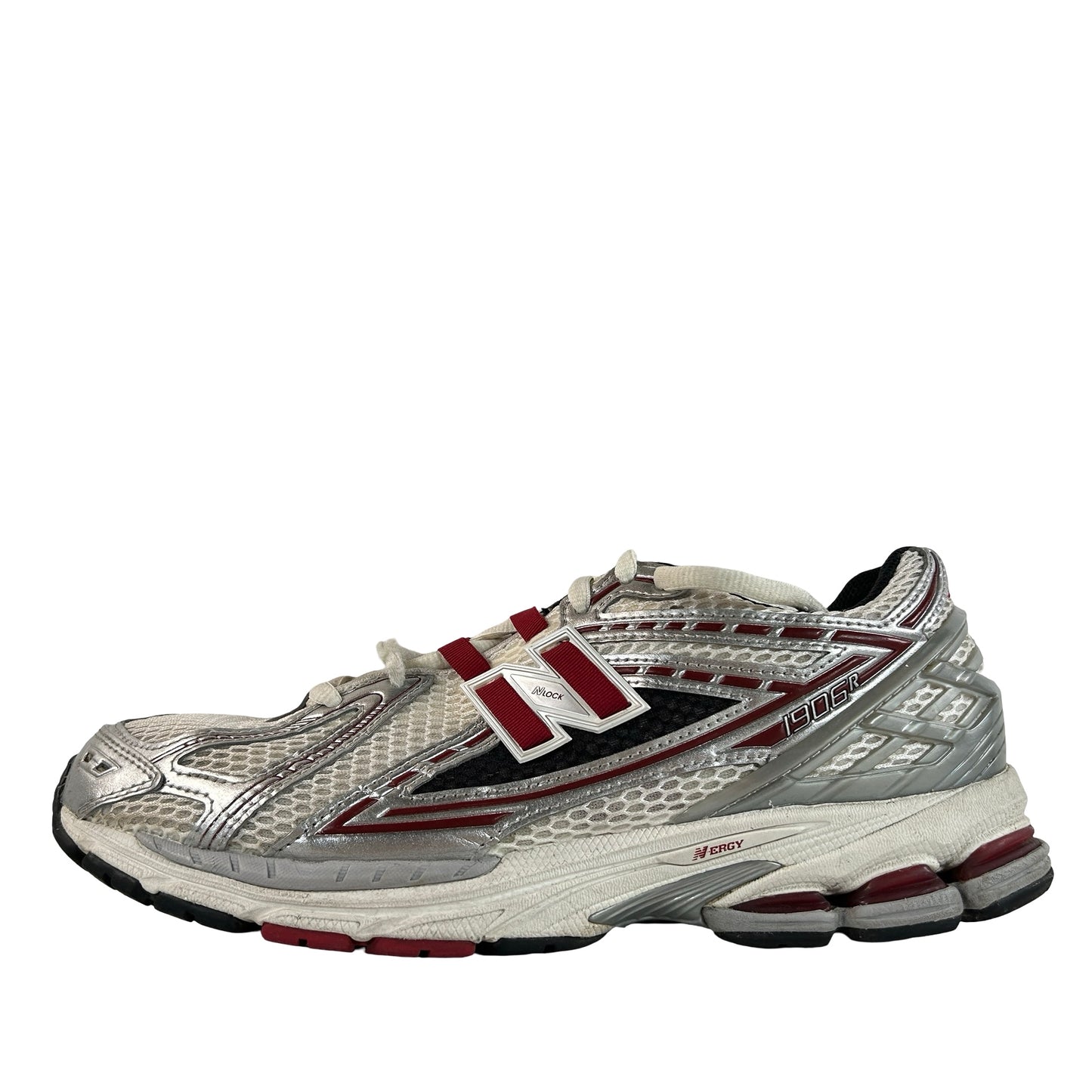 M1906REA New Balance 1906R Silver Classic Crimson [USED] - 11 M (Used)