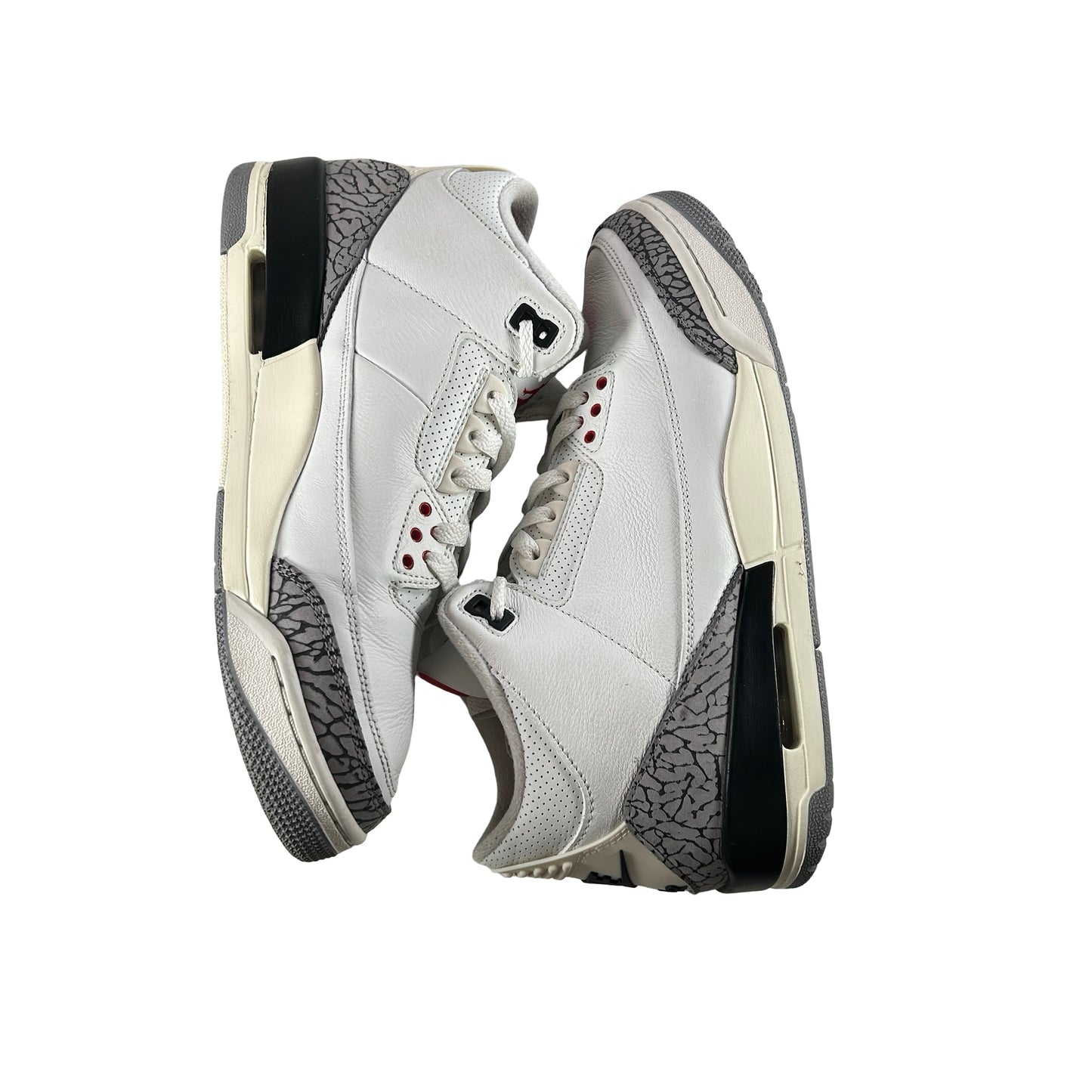 DN3707 100 Jordan 3 Retro White Cement Reimagined [USED] - 10.5 M (Used25)