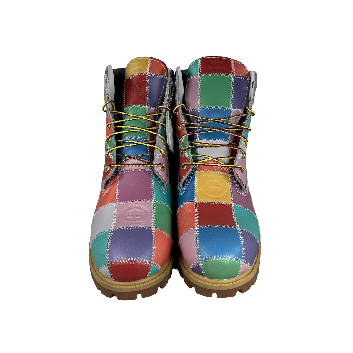 TB0A5TBZA6B Timberland 6" Premium Waterproof Boot Supreme Patchwork Multi-Color [USED] - 12 M (Used)