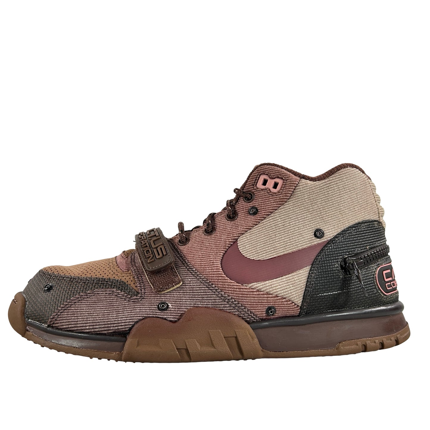 DR7515 200 Nike Air Trainer 1 SP Travis Scott Wheat [USED] - 10 M (Used2)
