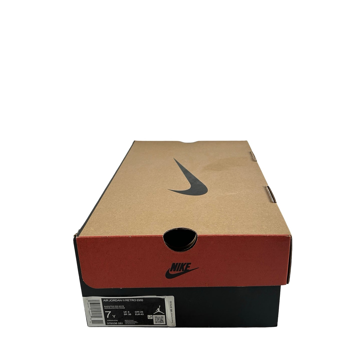 378038 061 Jordan 11 Retro Playoffs Bred (2019) (GS) [USED] - 7 Y (Used2)