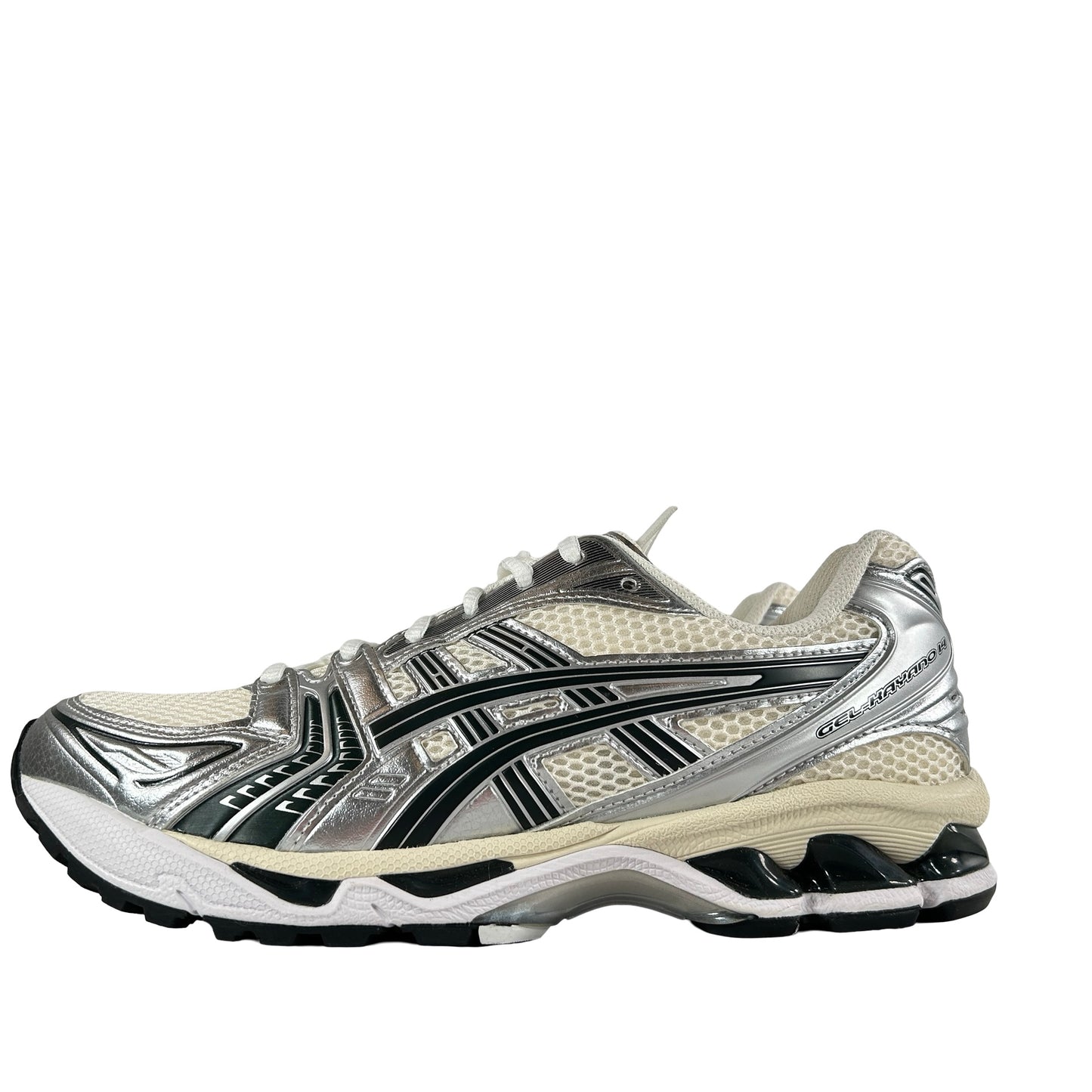 1203A566 100 ASICS Gel-Kayano 14 Kith Cream Scarab (2024) [USED] - 8 M (VNDS)