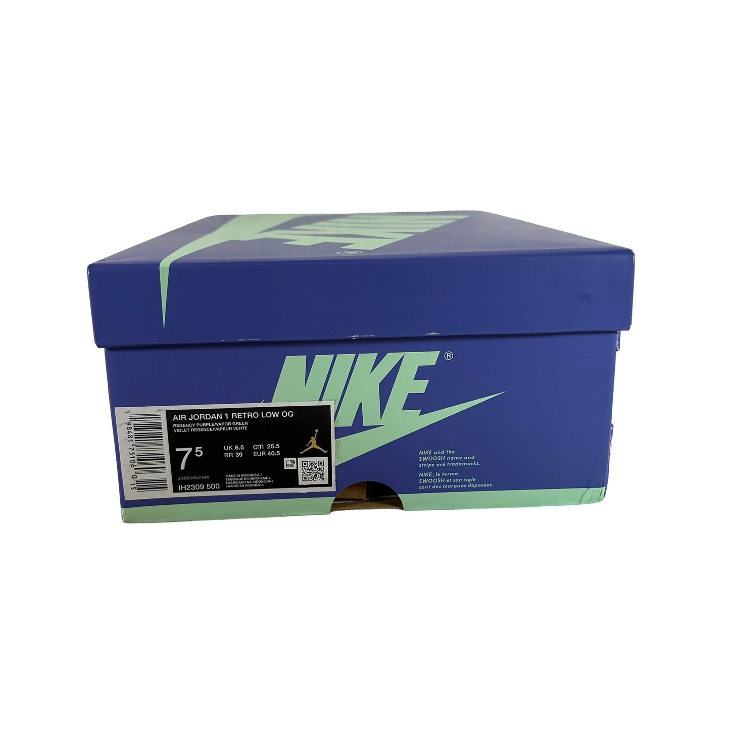 IH2309 500 Jordan 1 Retro Low OG Zion Williamson Voodoo Alternate [USED] - 7.5 M (Used)