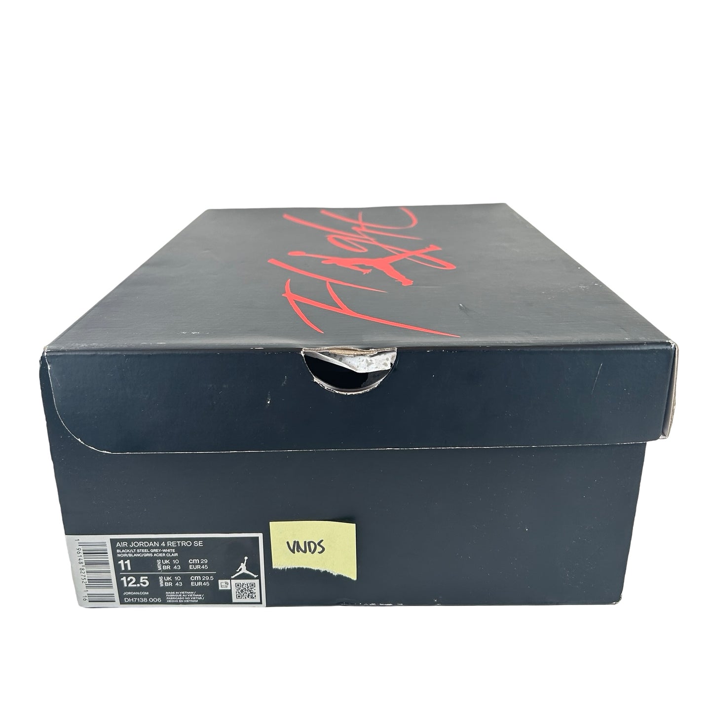 DH7138 006 Jordan 4 Retro SE Black Canvas [USED] - 11 M (VNDS)
