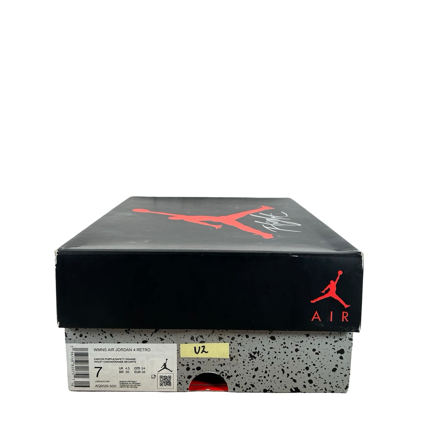 AQ9129 500 Jordan 4 Retro Canyon Purple [USED] - 7 W (Used2) (No Insoles)
