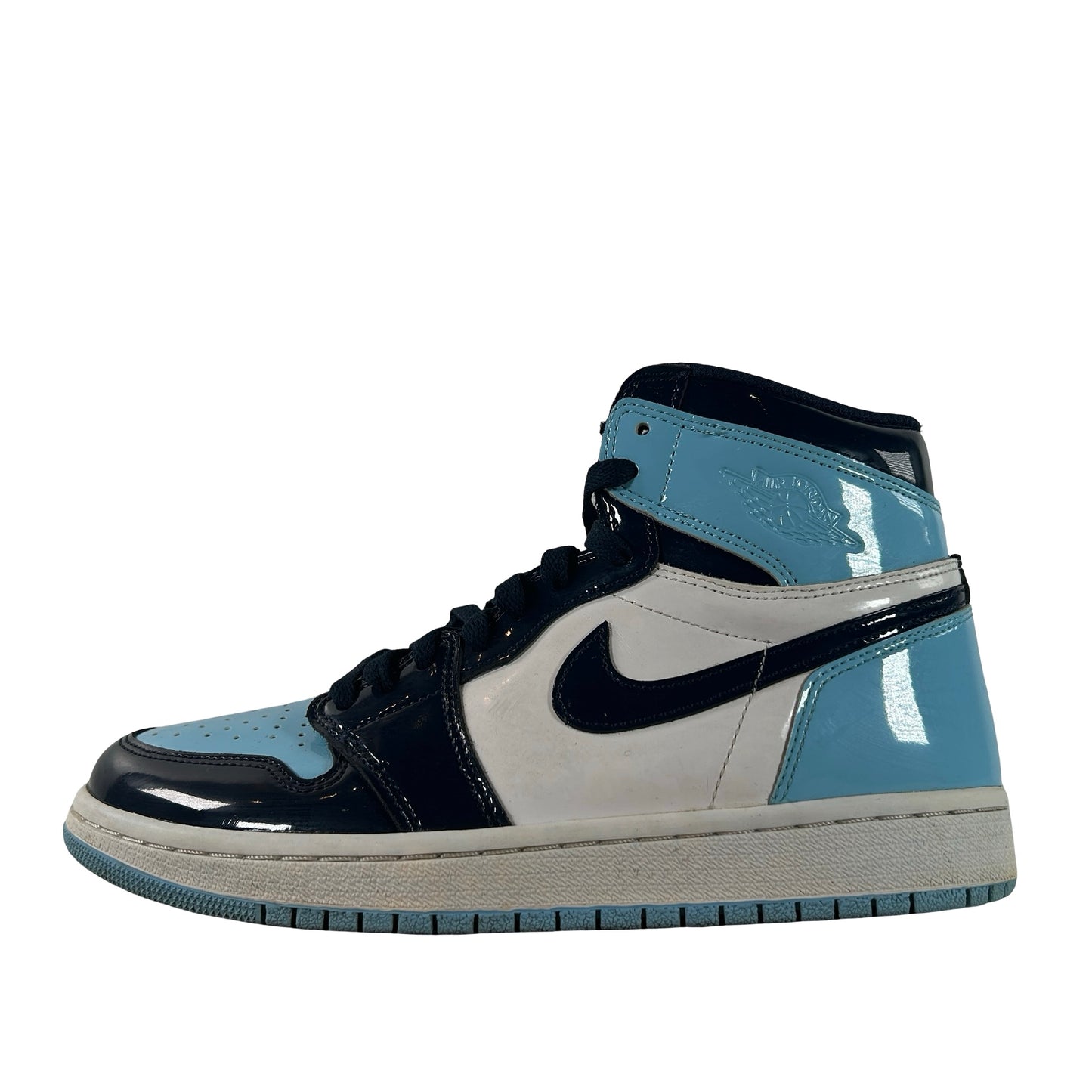 CD0461 401 Jordan 1 Retro High UNC Patent (Women's) [USED] - 7.5 W (Used) (No Box)