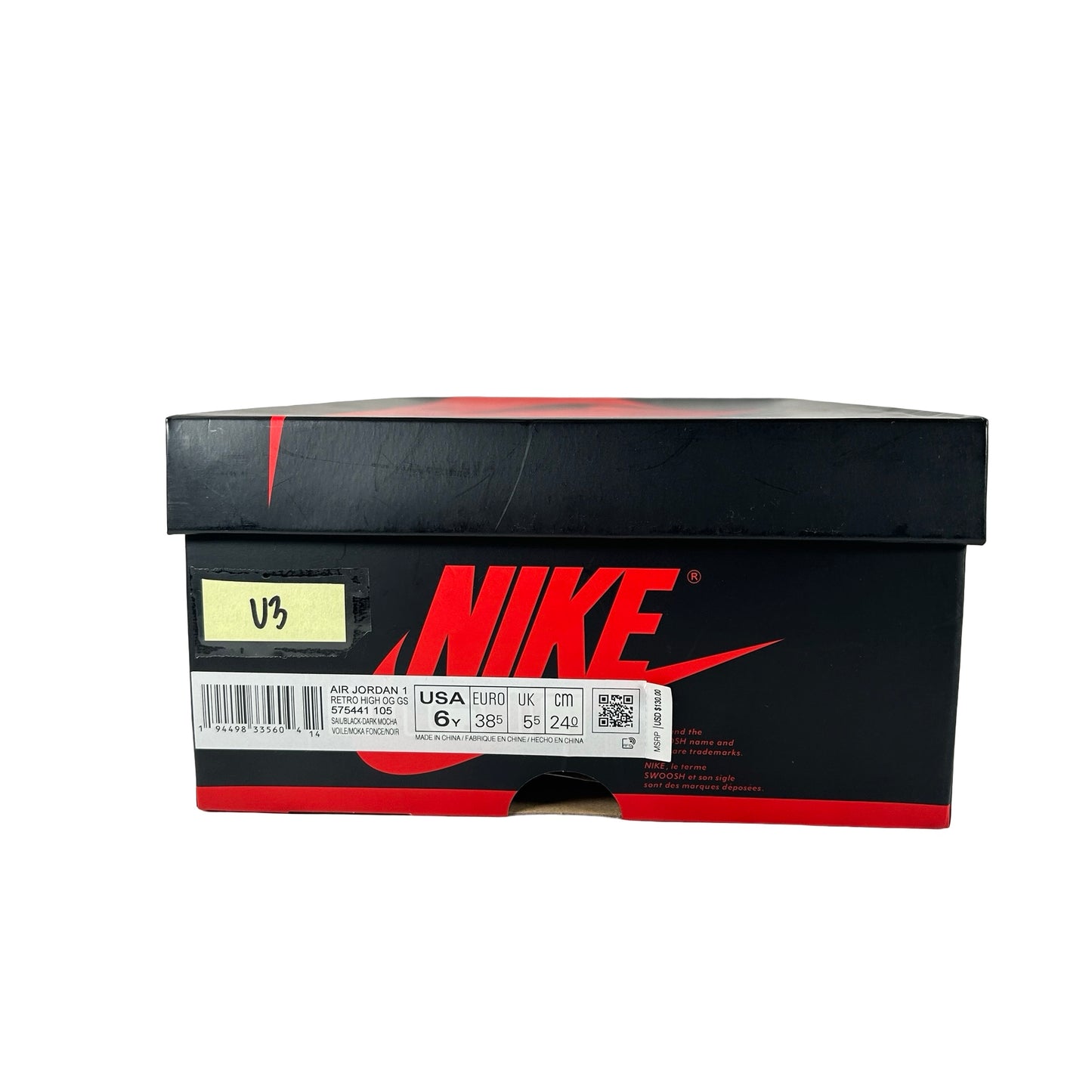 575441 105 Jordan 1 Mocha (GS) [USED] - 6 Y (Used3)
