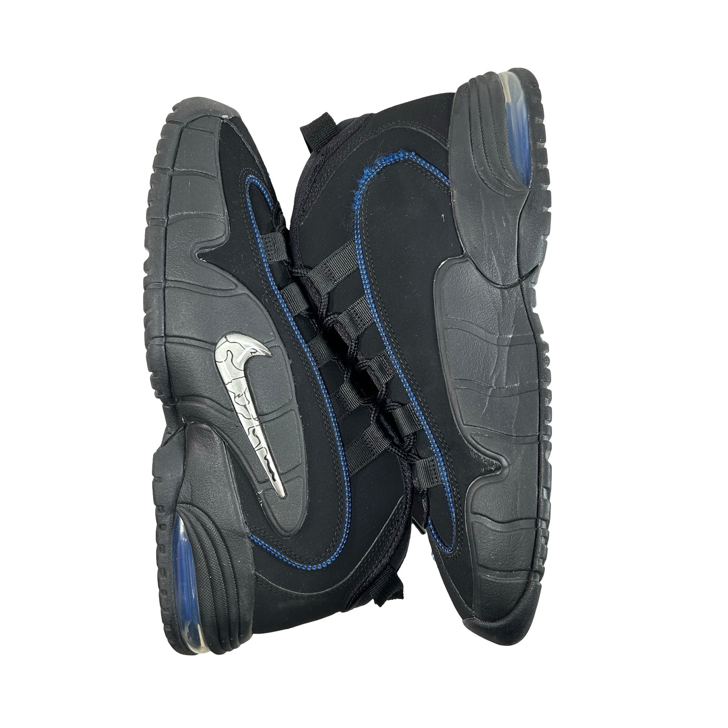 DN2487 002 Nike Air Max Penny 1 All-Star Black Metallic Silver [USED] - 11 M (Used)